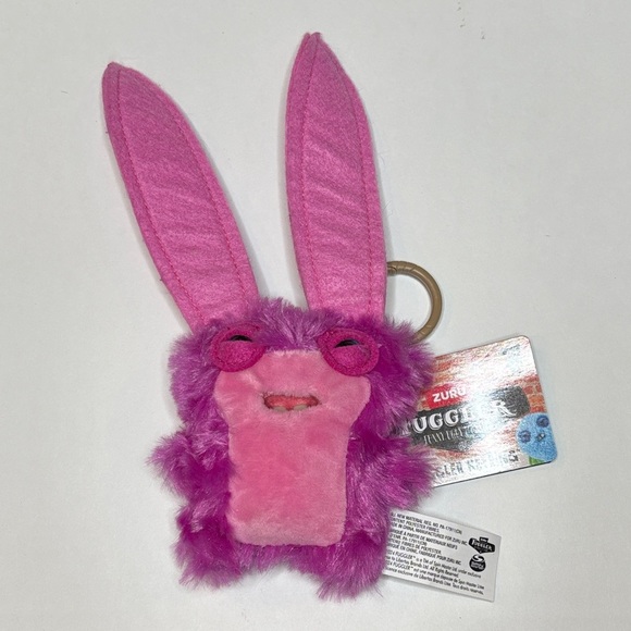 Other - NEW Fuggler Key Ring Collectible 5" Monster Plush Keychain, Lord Long Ears